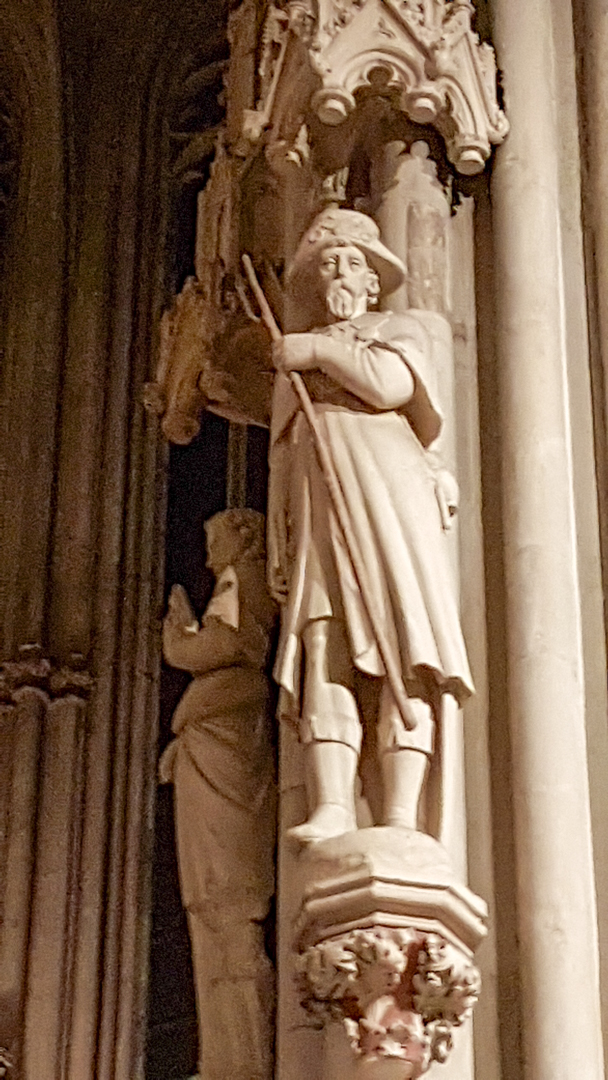 Jakobusfigur in der St. Lambertikirche, Münster