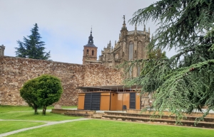 Kathedrale Astorga von hinten