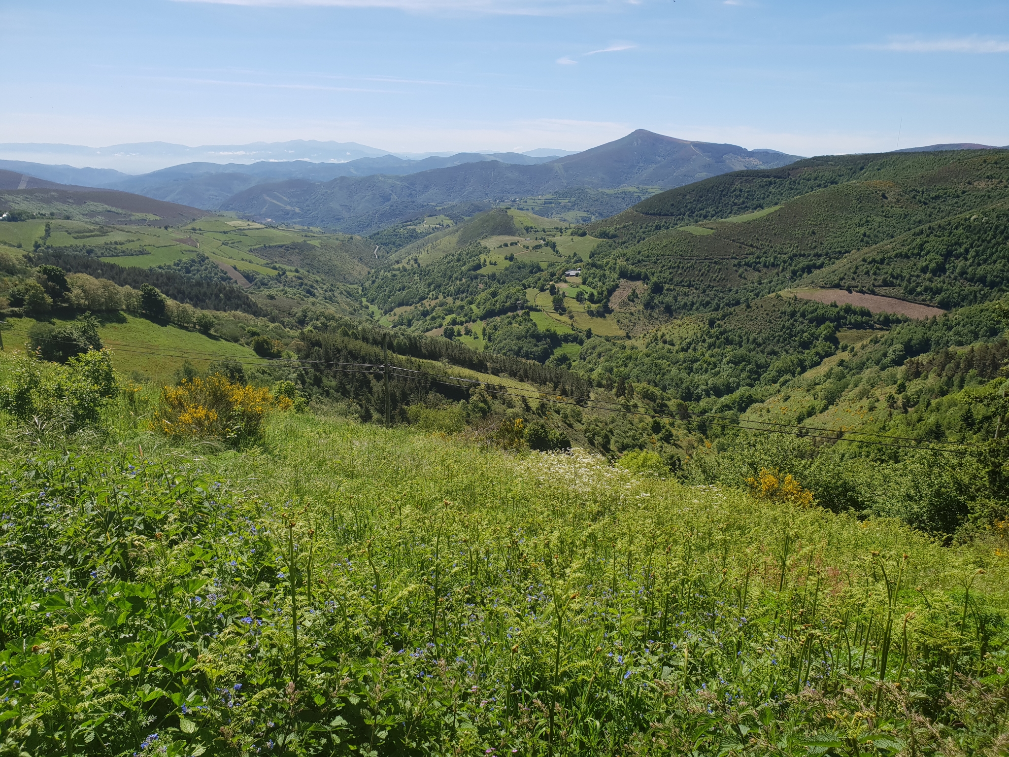 Galicische Berglandschaft