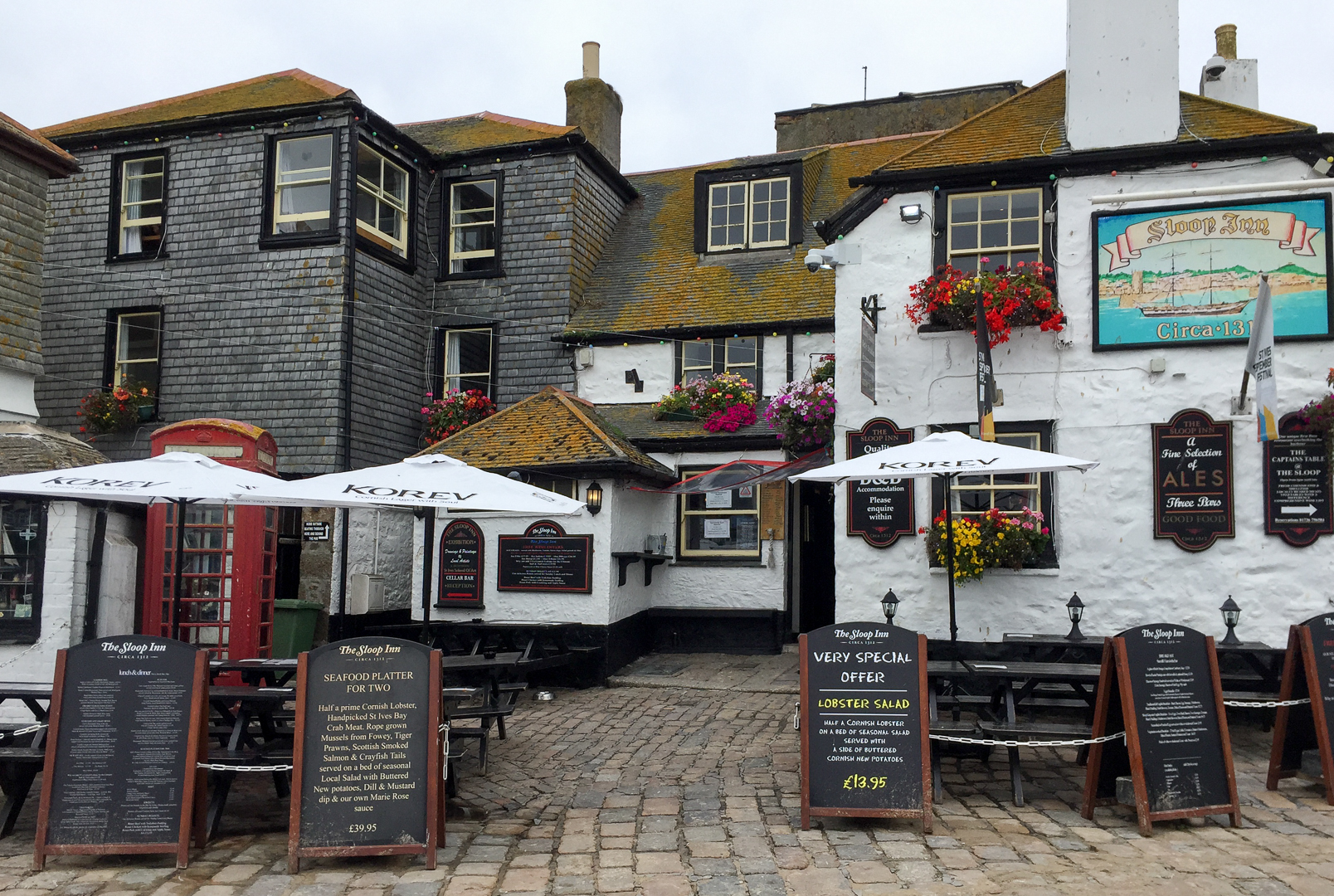 Traditionelles Restaurant in St. Ives