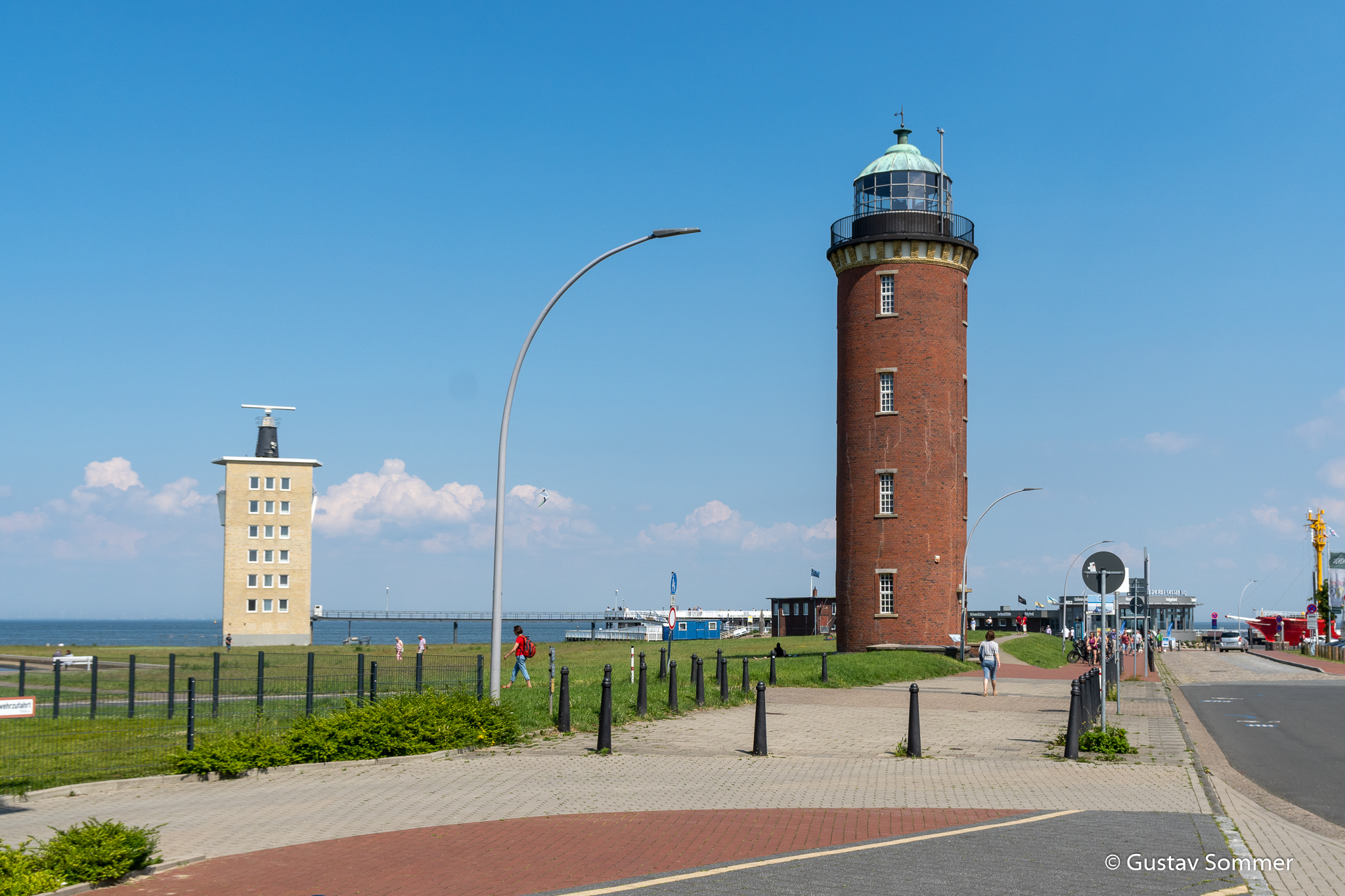 Alter Hamburger Leuchtturm Cuxhaven