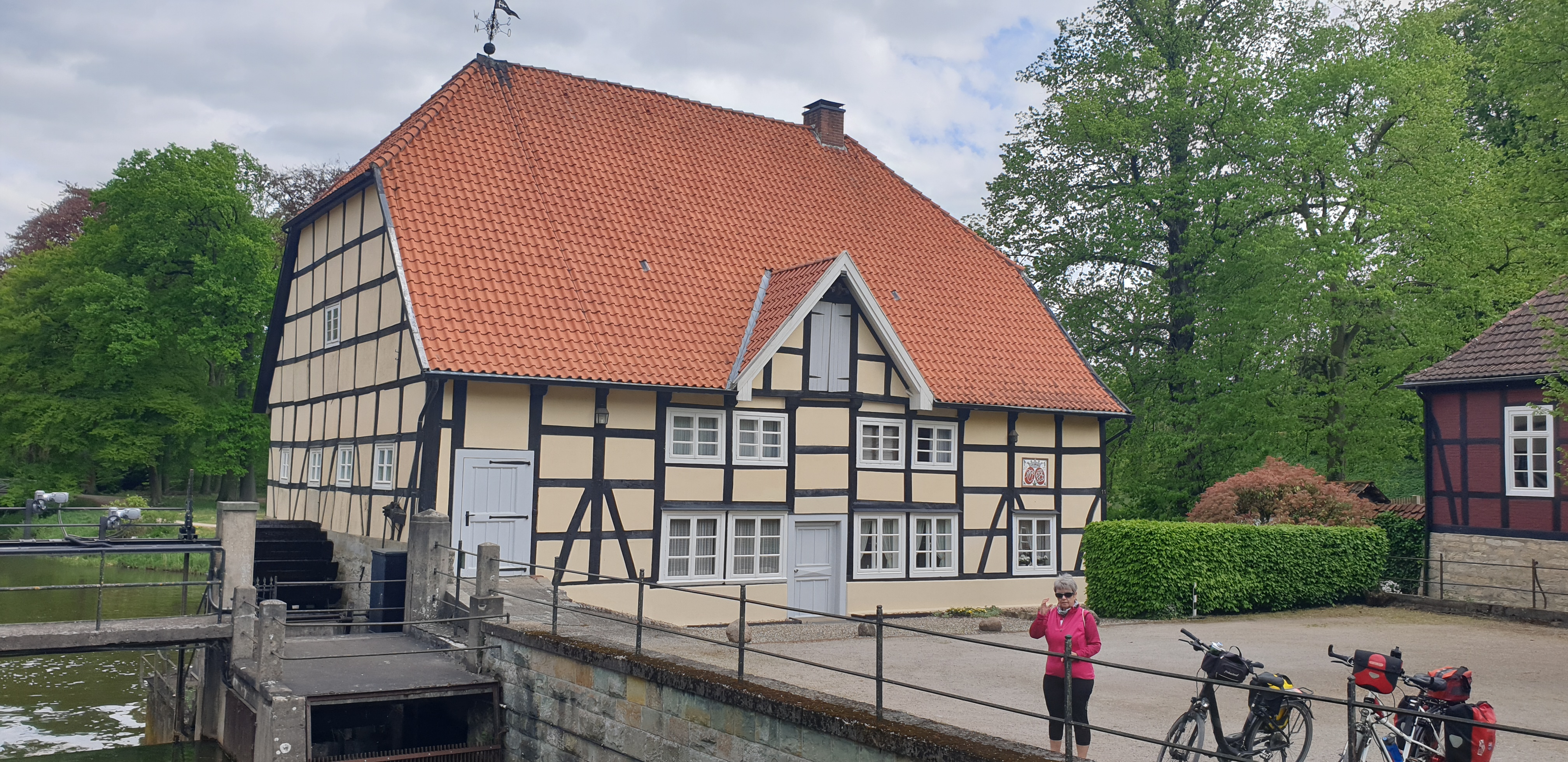 Ems Radweg - Mühle am Schloss Rheda-Wiedenbrück