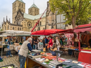 Wochenmarkt in Münster